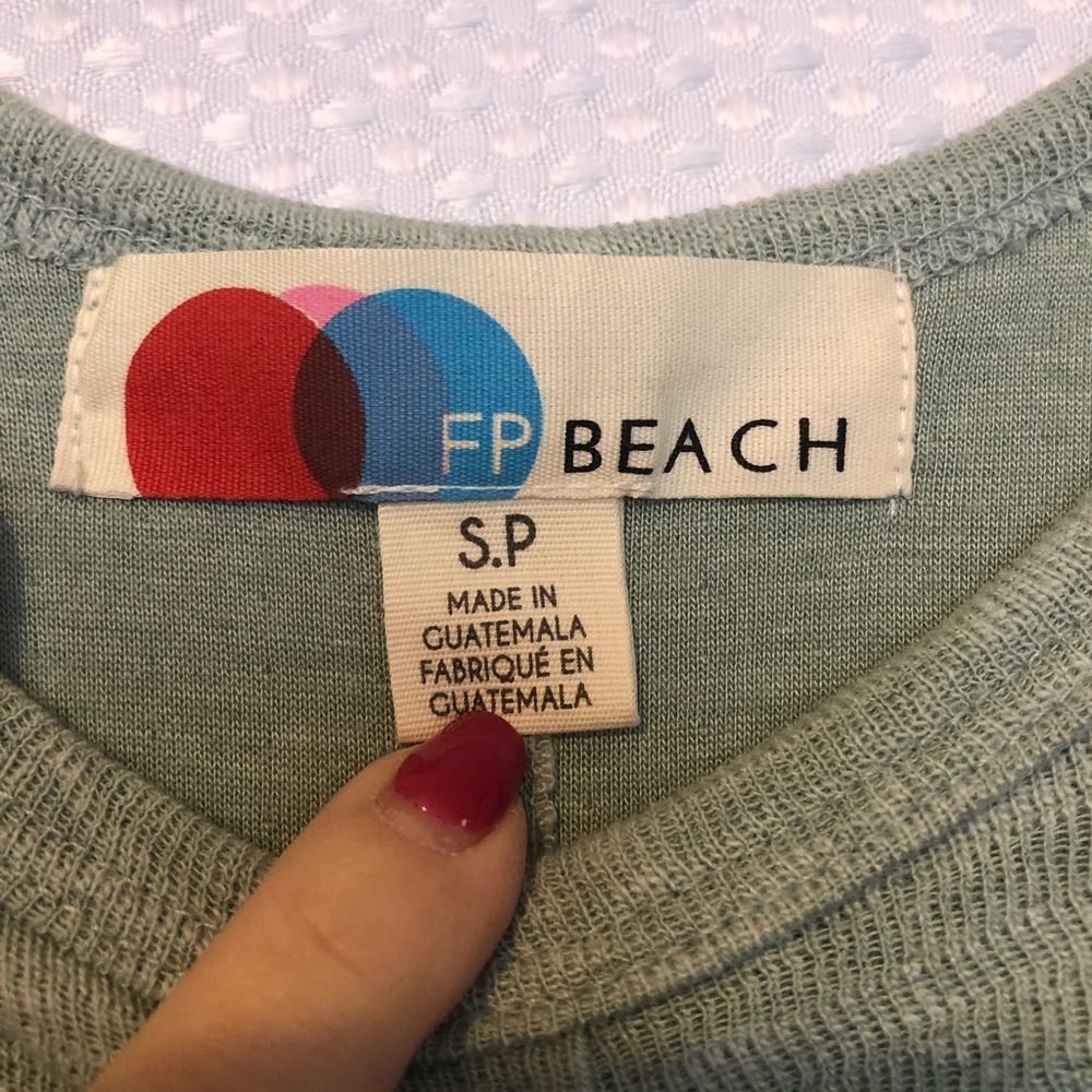 NWOT Free People Bicoastal Jumpsuit w/o cardigan - Picture 9 of 13